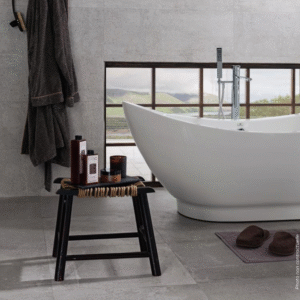 59.6X59.6 DOVER ACERO PORCELANOSA - BAIN 54C2 R10