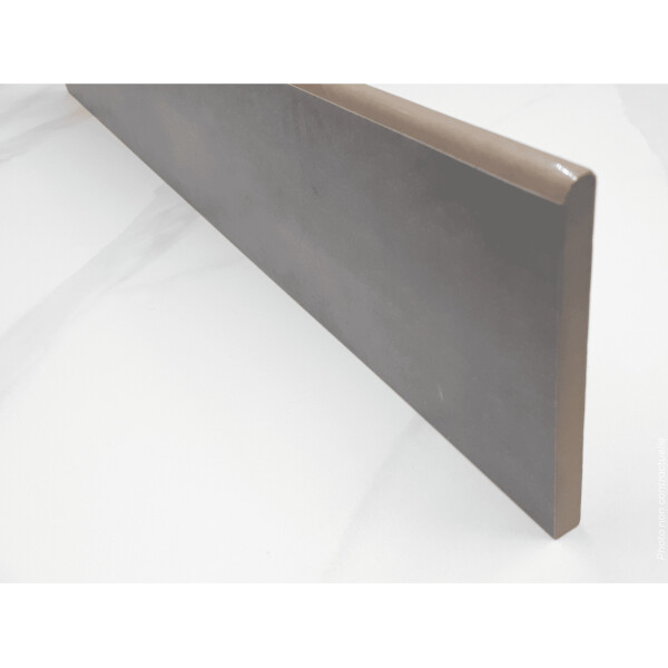 PLINTHE 10X60 MANUFACTUREE BE GRIS FONCE