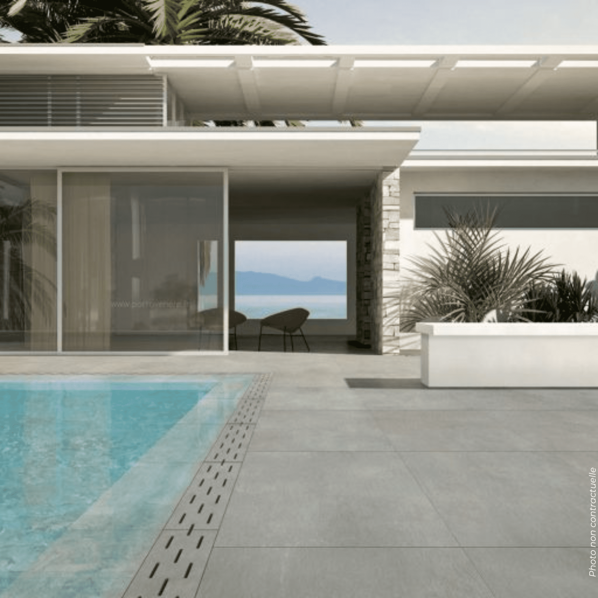 60X60 Q-STONE GRIS DALLE 2CM - REF GENERIQUE
