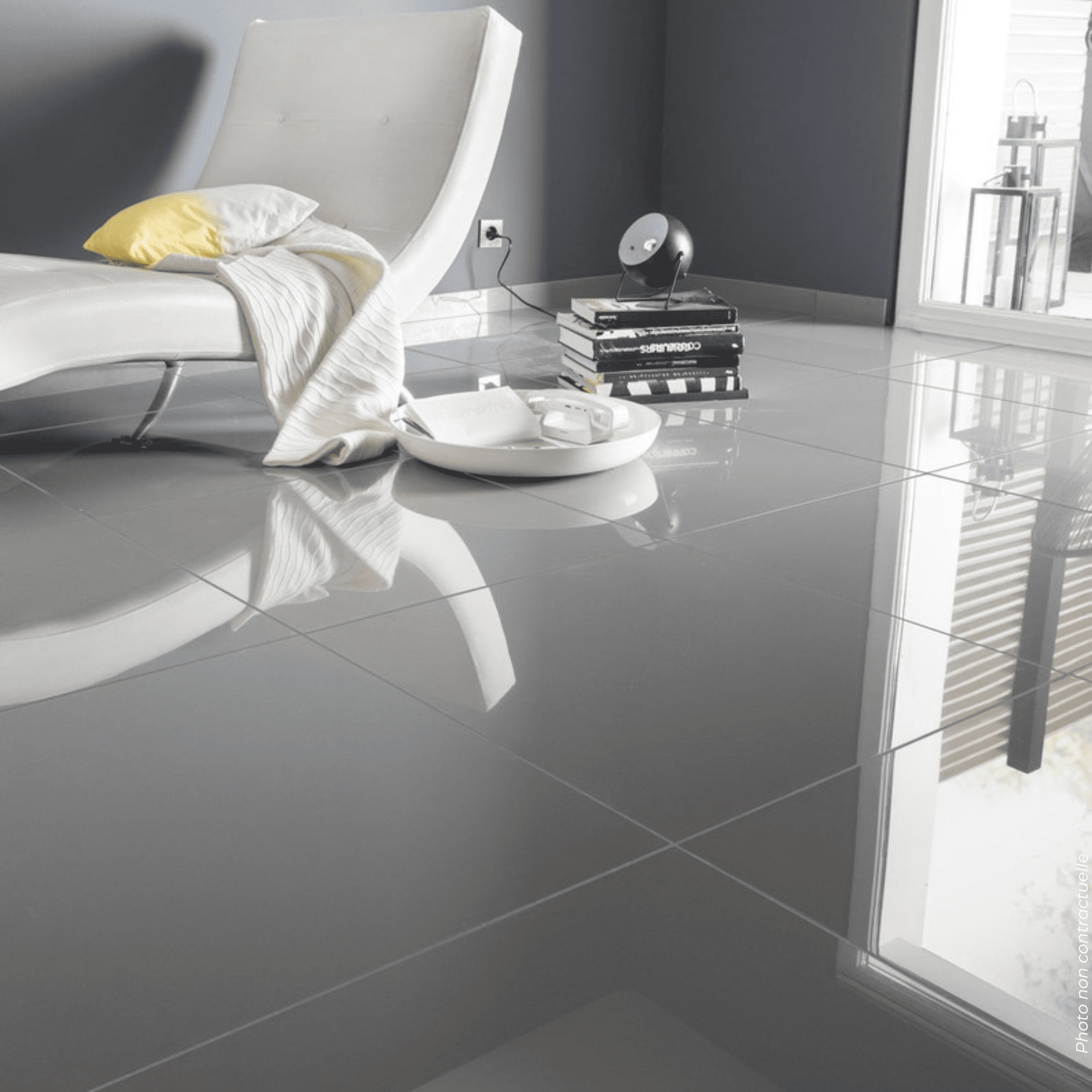 60X60 POLI GRIS NEW - REF GENERIQUE