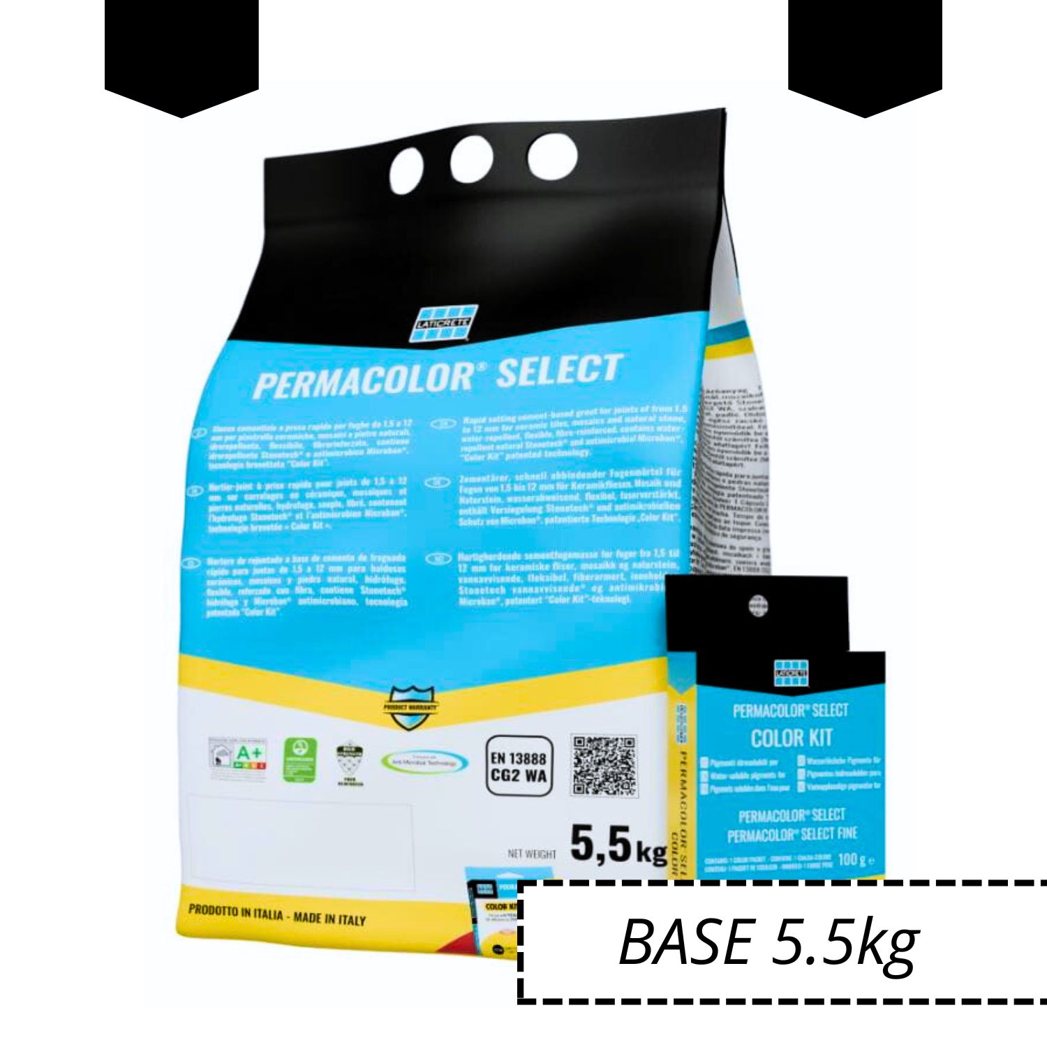 CIMENT JOINT PERMACOLOR SELECT BASE - 5.5KG