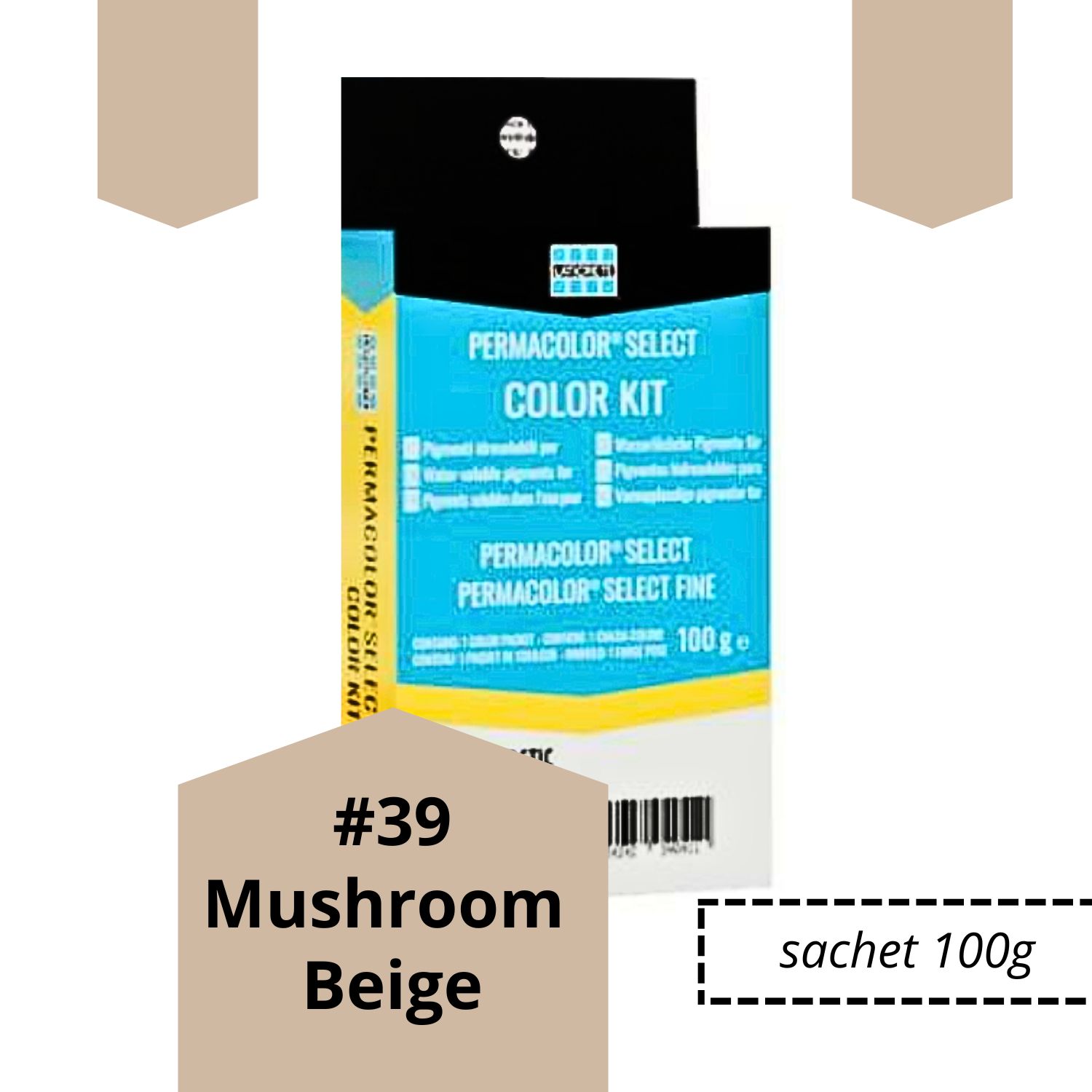 CIMENT JOINT PERMACOLOR #39 MUSHROOM BEIGE