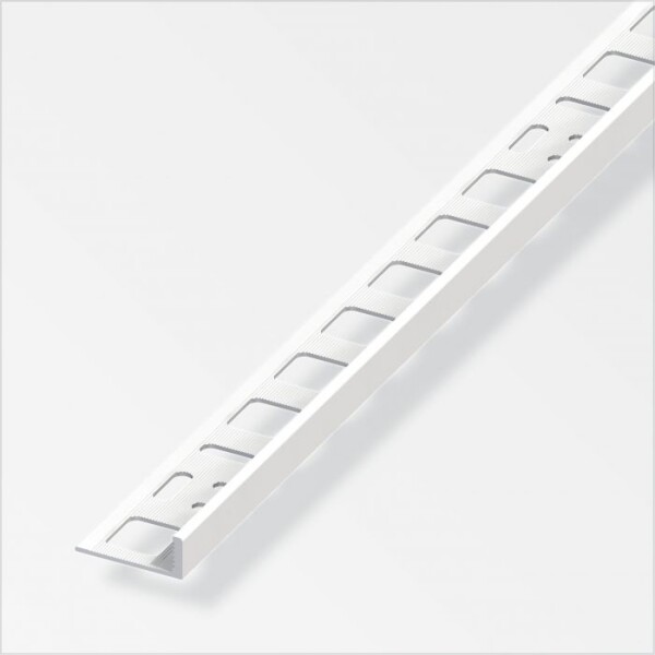 PROFILE ARRET PVC BLANC T12X12MM