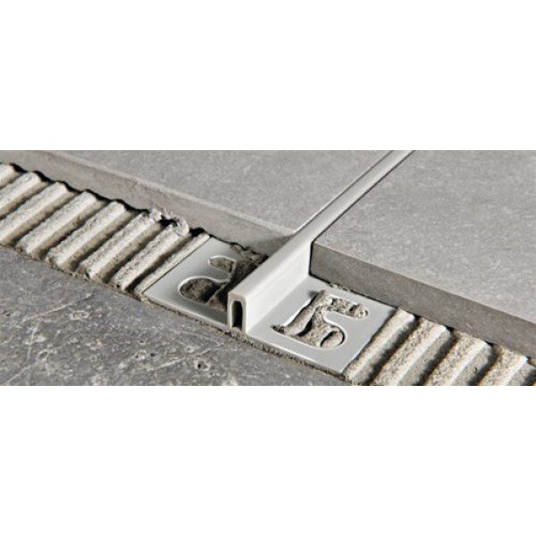 PROFILE JOINT FRACTIONNEMENT PVC GRIS H10MMX2.5ML