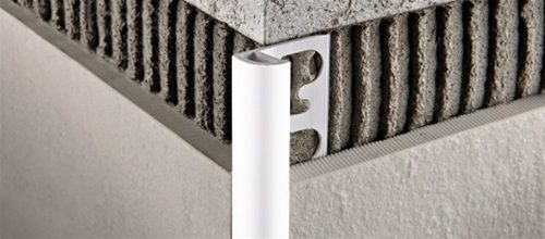 PROFILE 1/4 ROND ALU BLANC H06MM 2.7ML