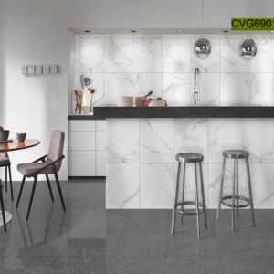 90X90 POLI NEW CARRARA 8 FACETTES