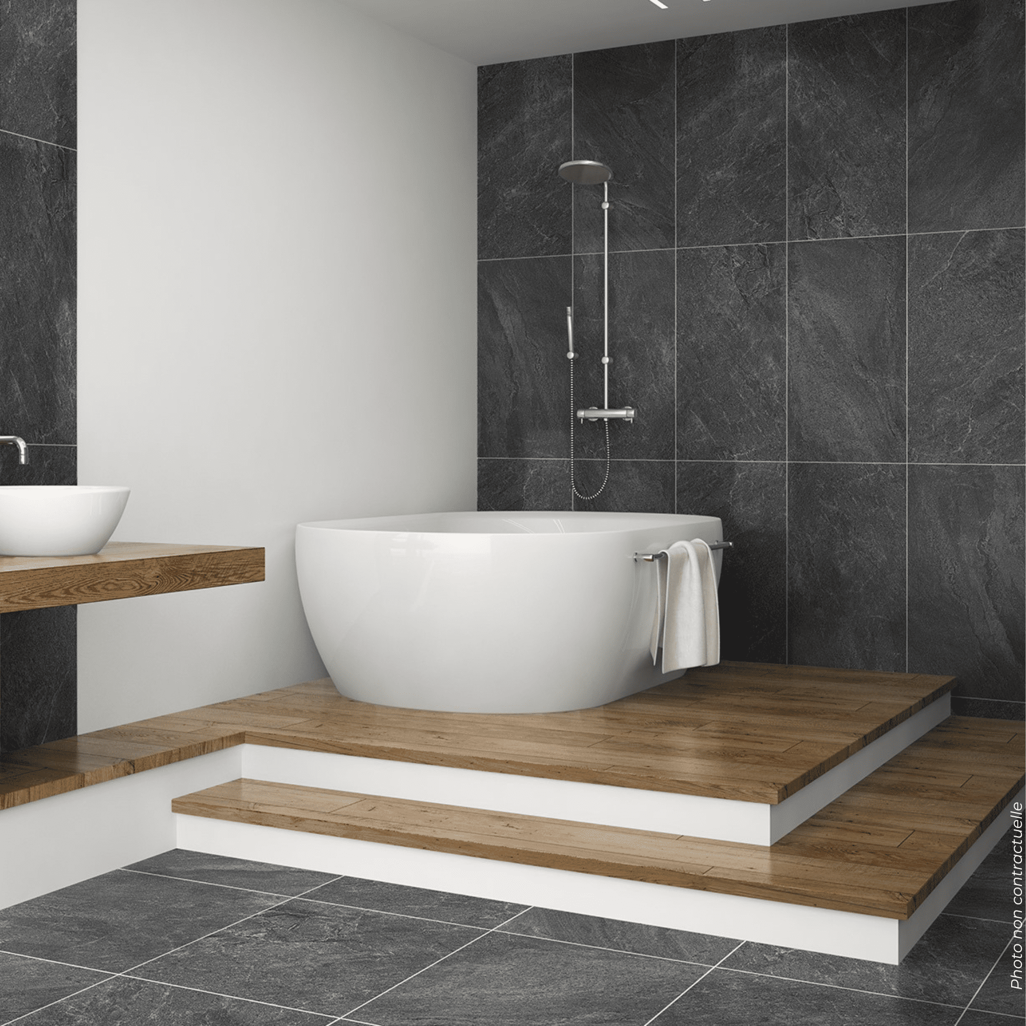 60X60 ALPS ANTHRACITE R10 - REF GENERIQUE