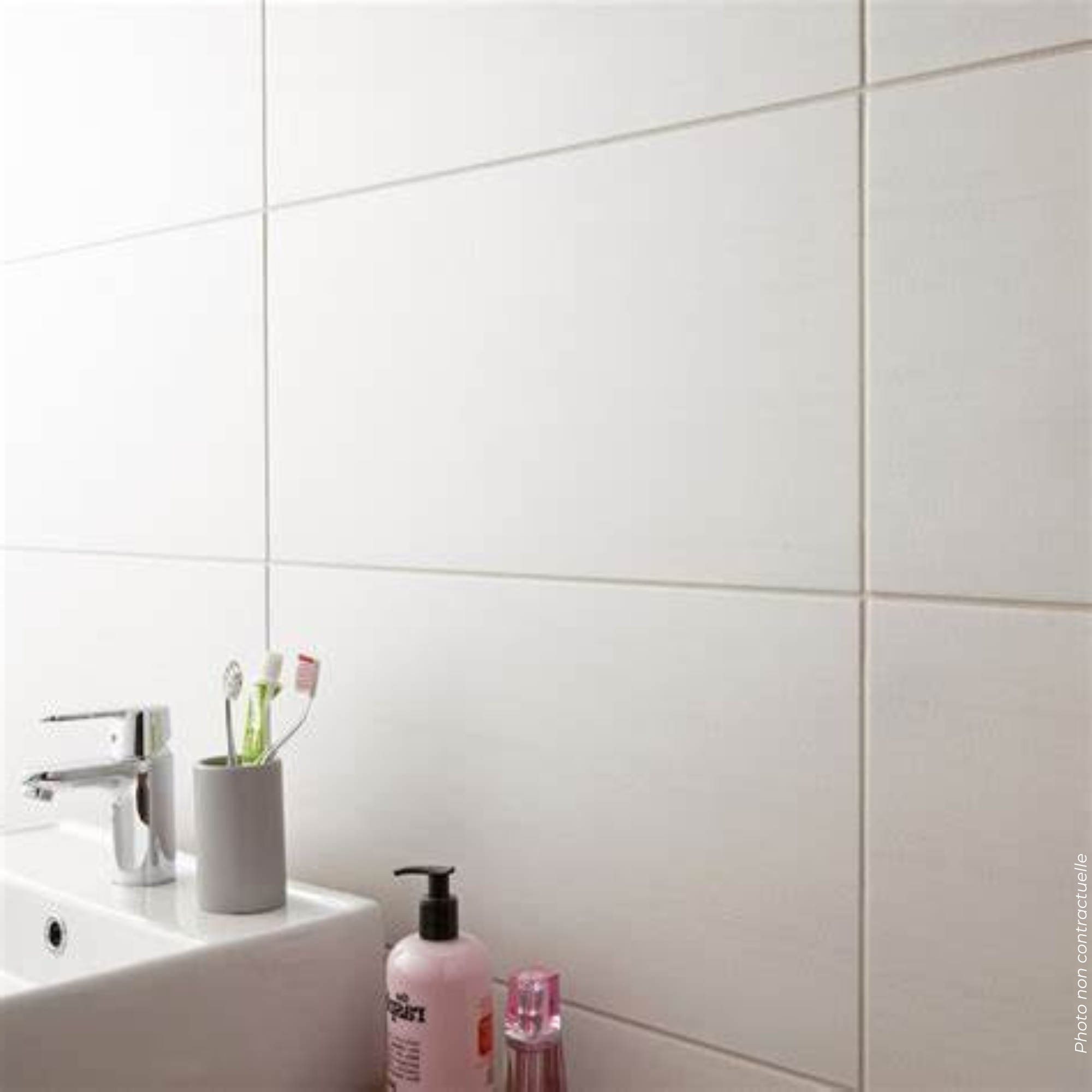 30X60 BLANC MAT - REFERENCE GENERIQUE