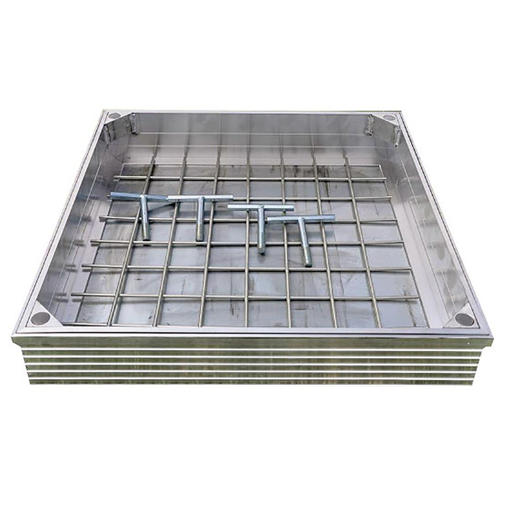 REGARD A CARRELER 40X40 ALU H50MM L15