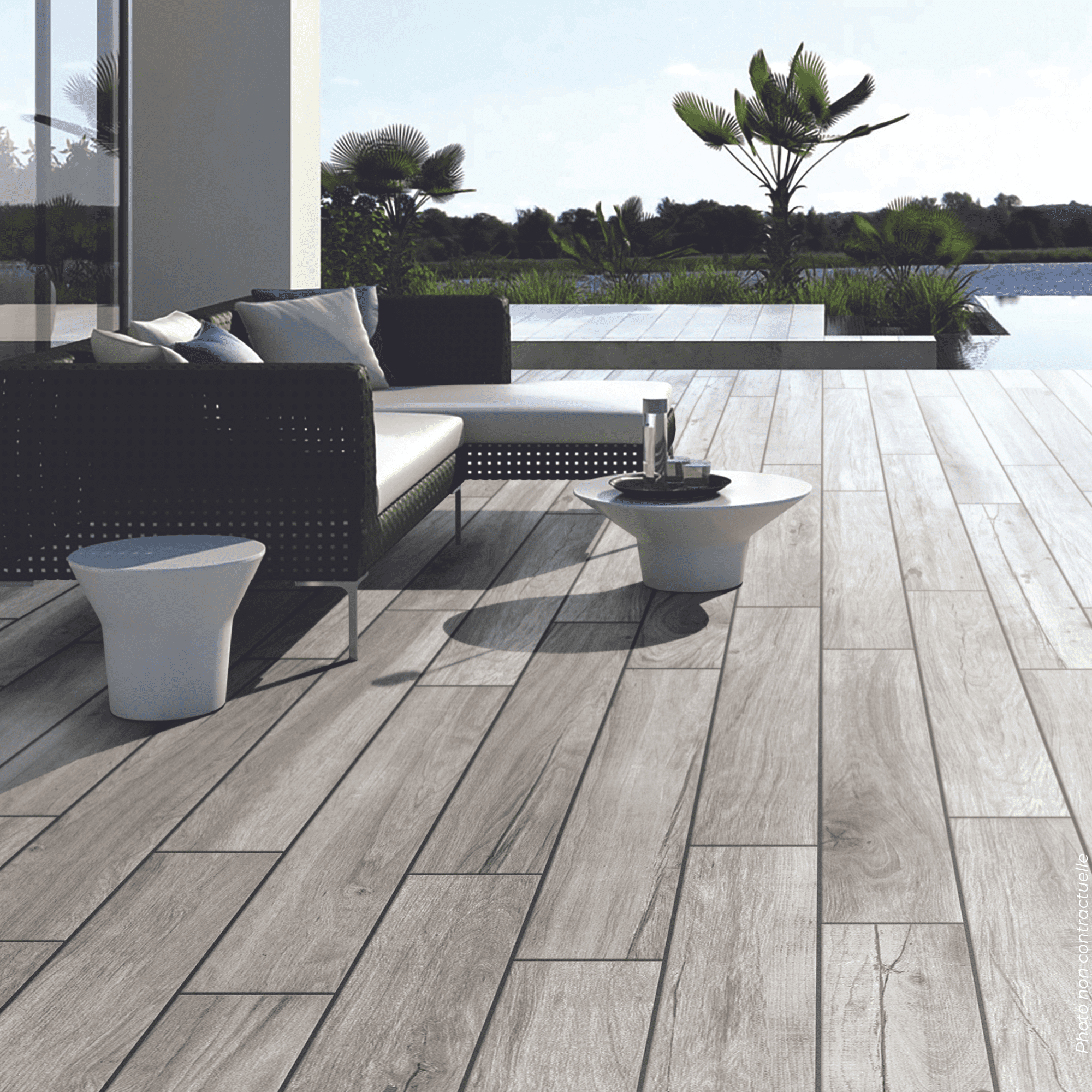 20X120 PARQUET OAK GRIS R10 - REF GENERIQUE