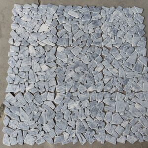 30.5X30.5 GALETS GRIS FONCE BAIN1019