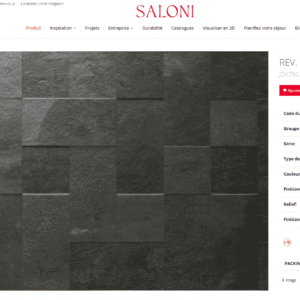 45X90 SLATE DECO MIDAS ANTRACITA METRIC MENHIR