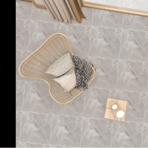 40X40 SOFT GLOSSY GRIS MARBRE