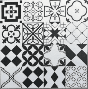 60X60 DECO MODERNE N°2 R9 - BAIN 8