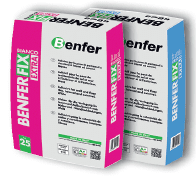 CIMENT COLLE C1 GRIS 25KG BENFERFIX EXTRA