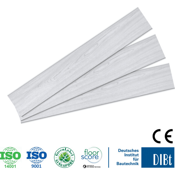 SOL SOUPLE LAMES PARQUET 17.8X121.9 BLANC EP 5.05 – Image 2