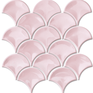 25.9X27.3 ECAILLE MOSAIC ROSE BRILLANT