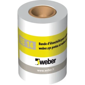 ETANCHEITE BANDE ARMATURE 10M GRIS BE14