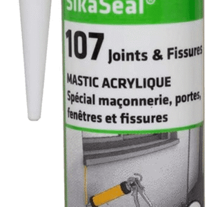 CART SIKASEAL 107FR MASTIC JOINT+FISS BLANC 300ml