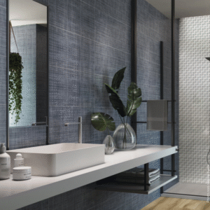 30x60 EFFET TISSU MARINE 6.12M LOT 711