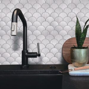 STICKERS METAL DEMI ROND 111